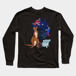 Save Australia's Animals Long Sleeve T-Shirt